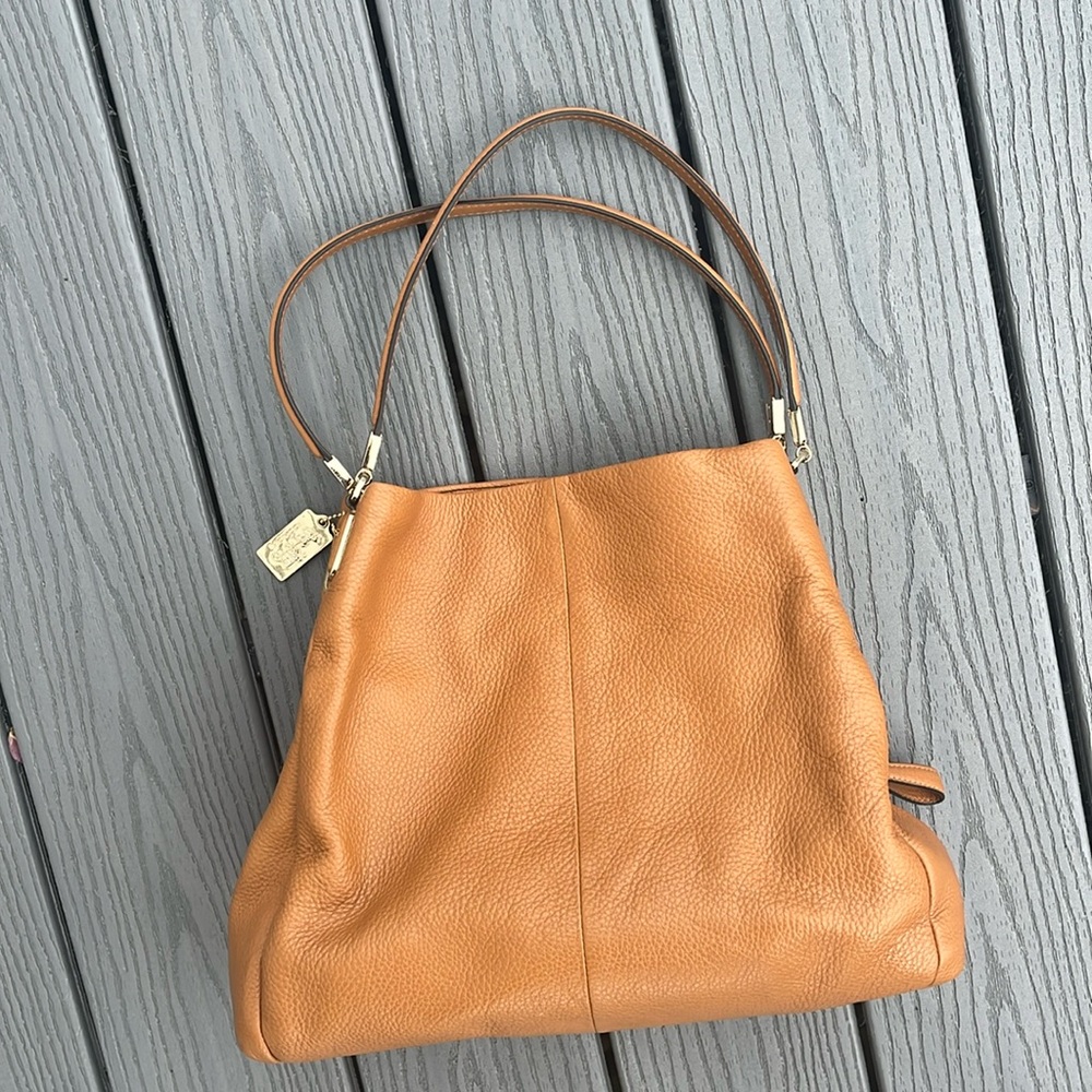 ❄️ Coach Brown Tote Shoulder Bag